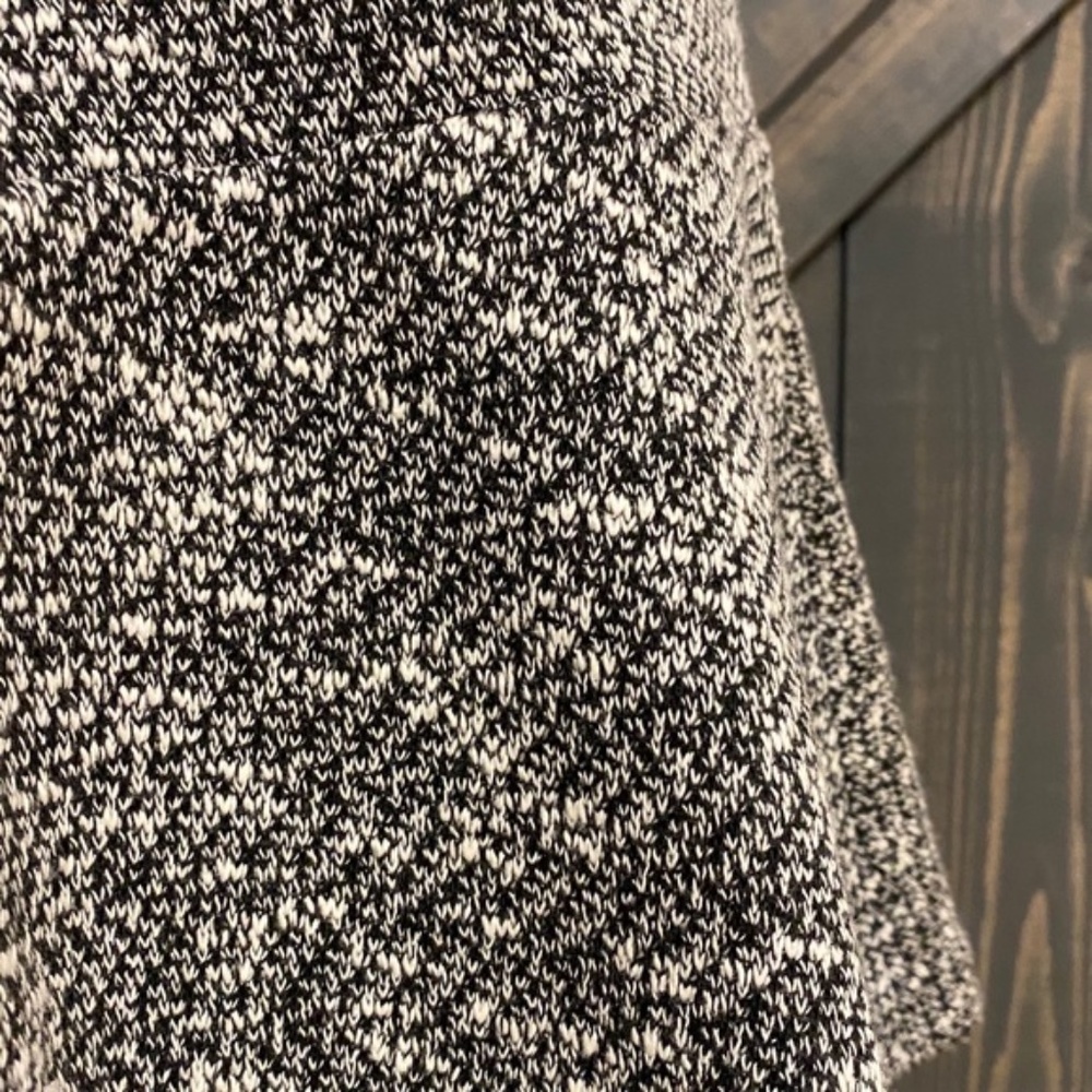 LOFT Tweed Skater Skirt (Grey) - Picture 4 of 4